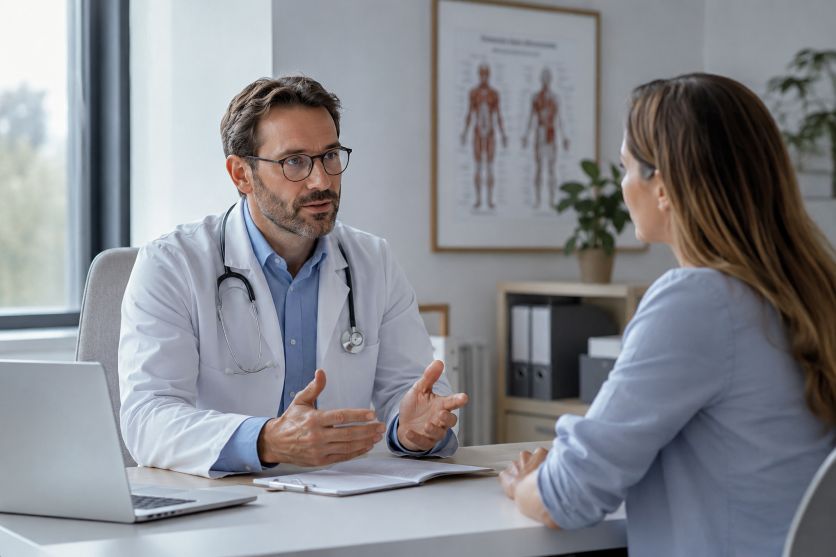 doctor-patient meeting
